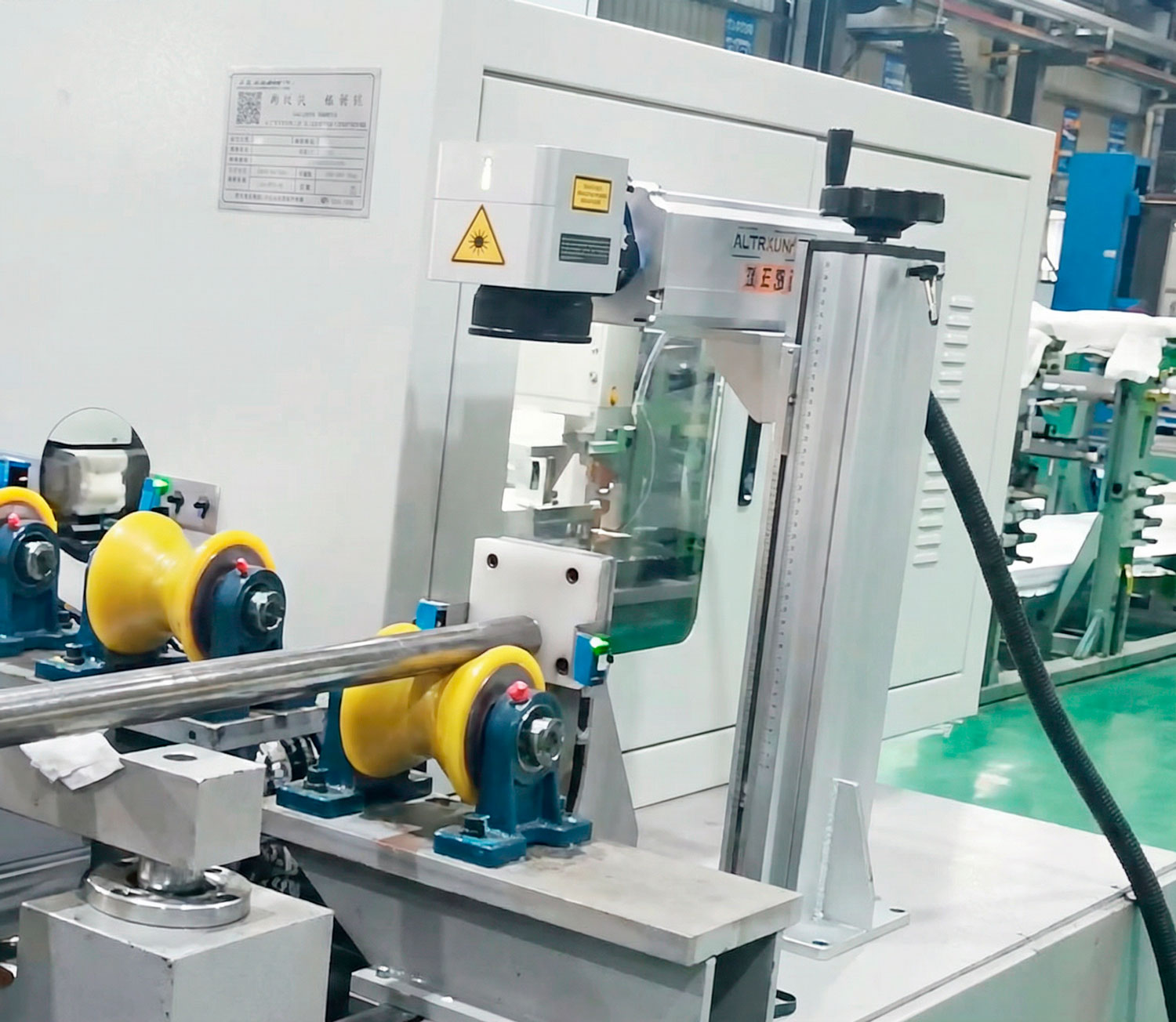 Маркировка деталей на станке