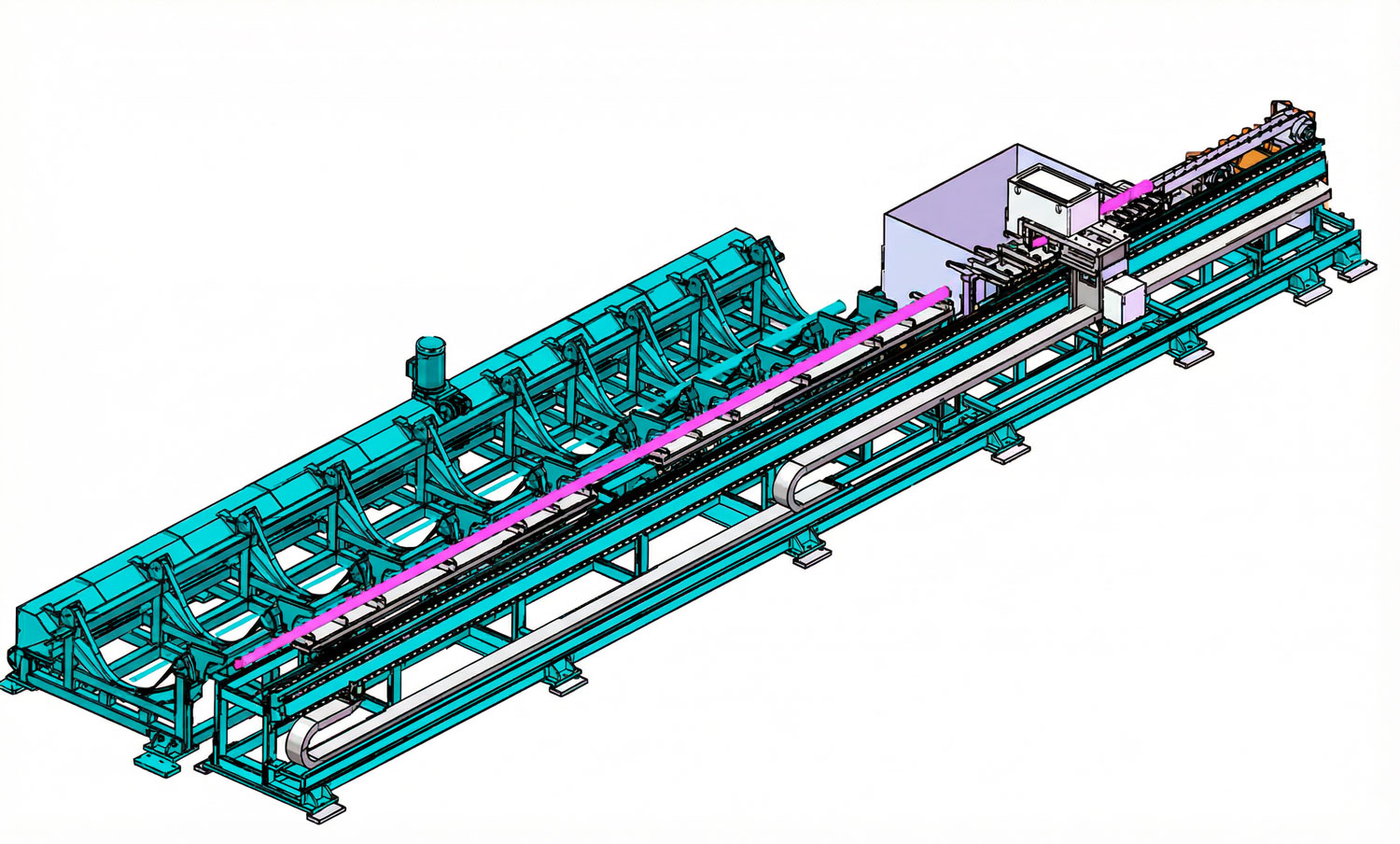 Высокоскоростная обработка длинномеров
